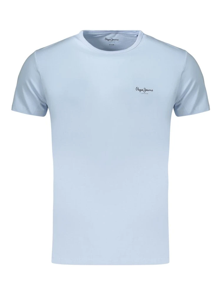 Azzurro Cotton Mens T-Shirt
