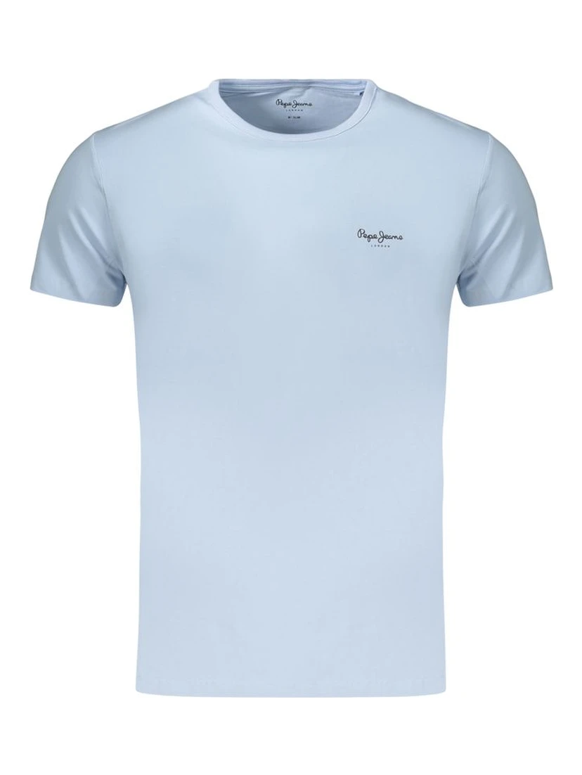 Azzurro Cotton Mens T-Shirt