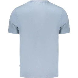 Azzurro Cotton Men's T-Shirt