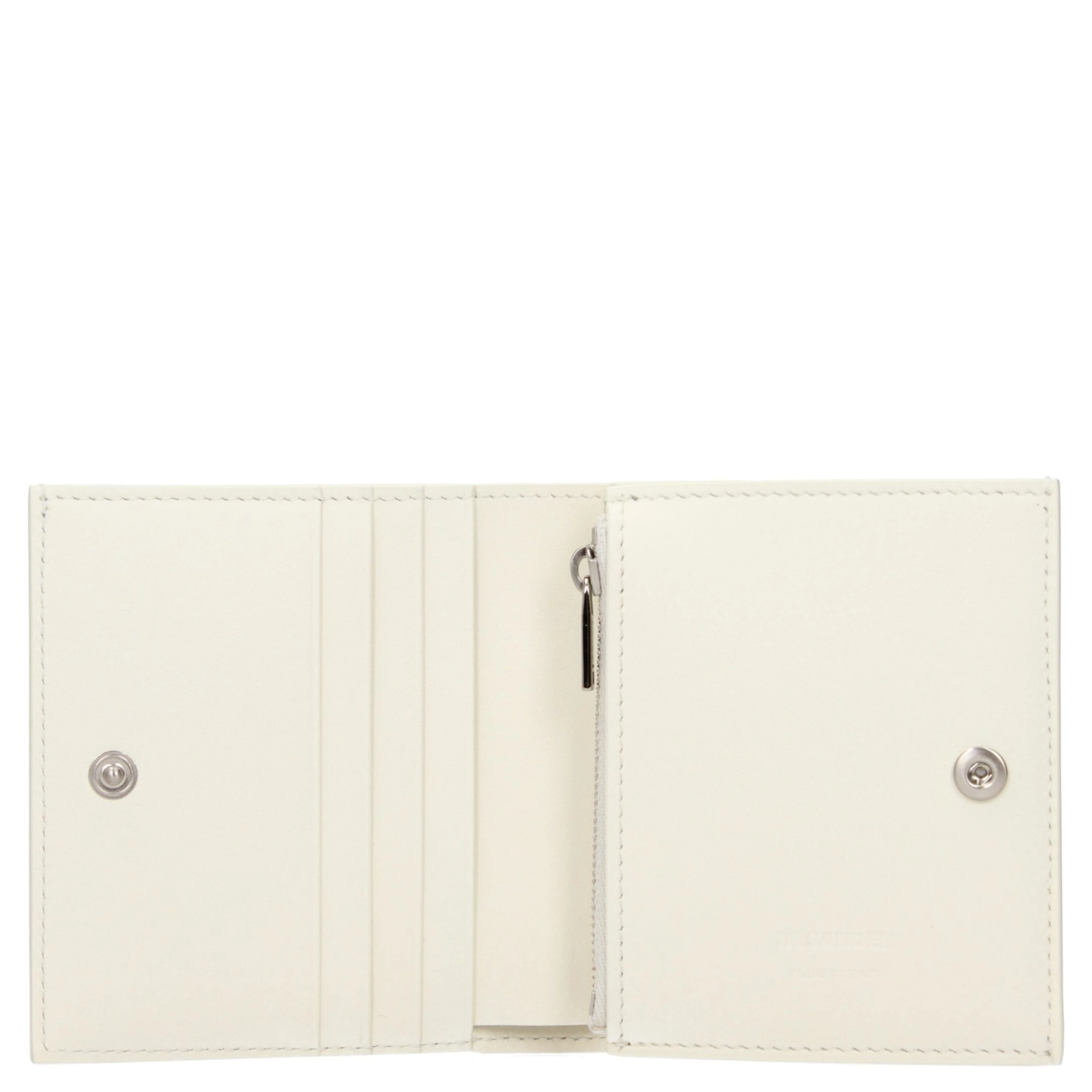 White Leather Wallet
