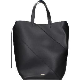 Black Leather Crossbody Bag