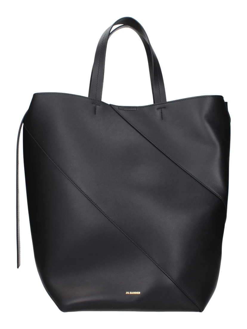 Black Leather Crossbody Bag