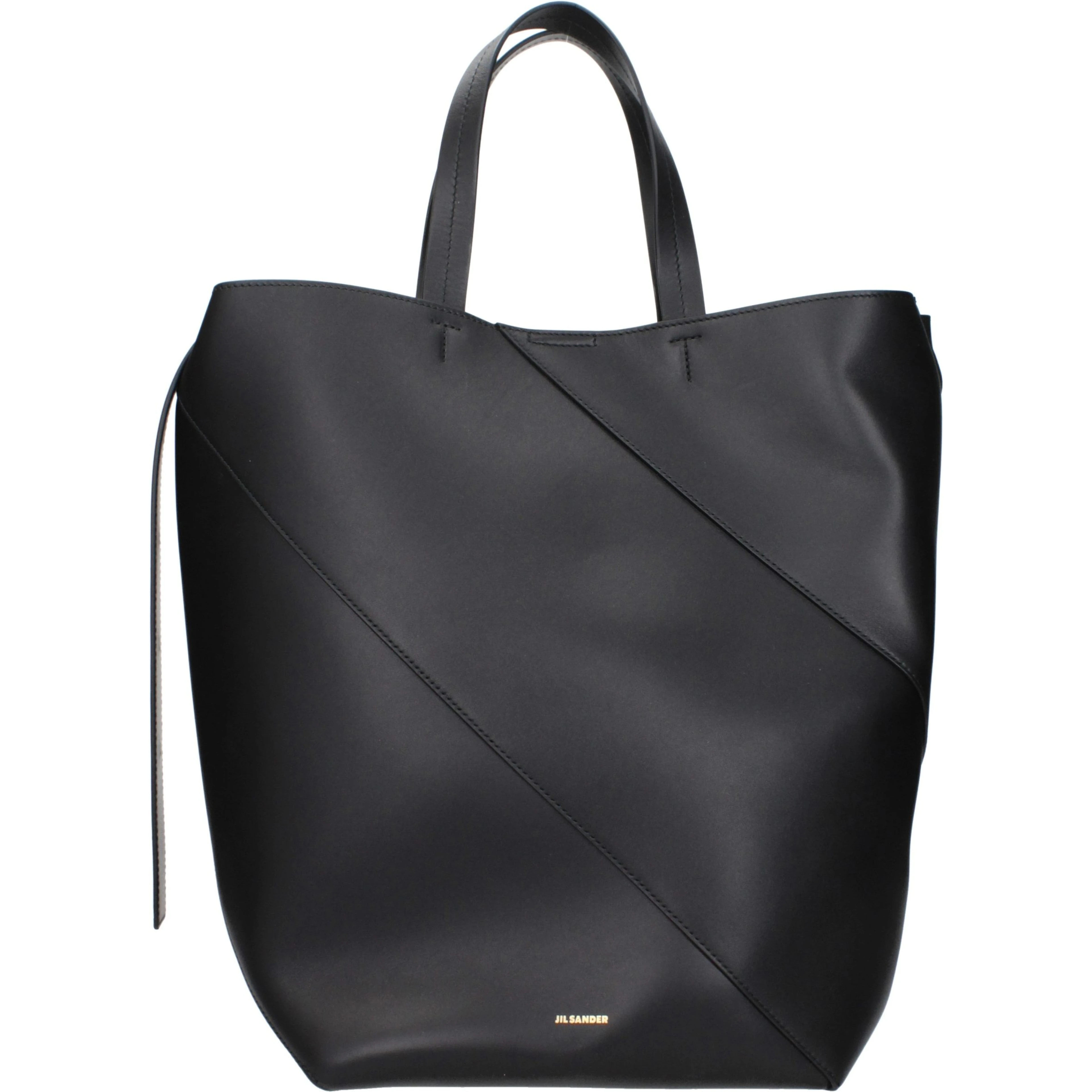 Black Leather Crossbody Bag