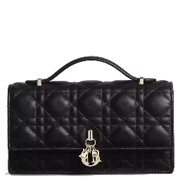 Black Leather Shoulder Bag