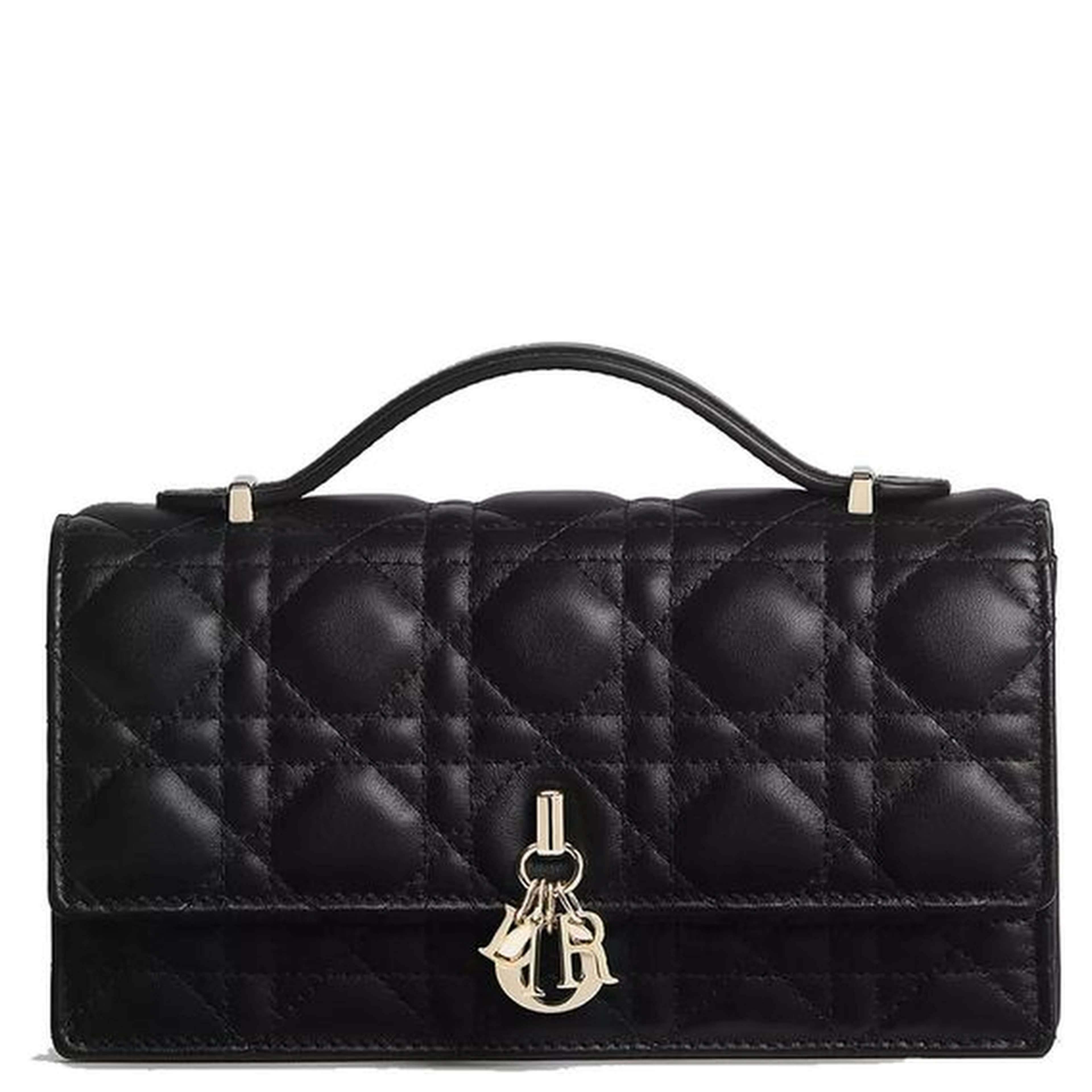 Black Leather Shoulder Bag