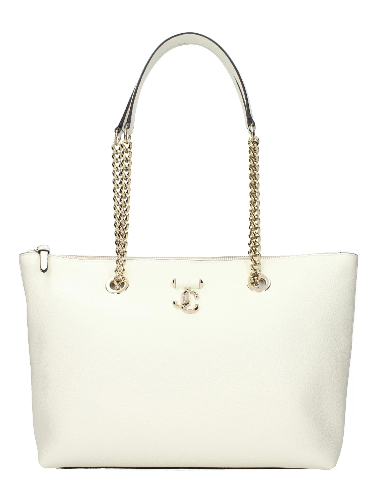 White Leather Shoulder Bag