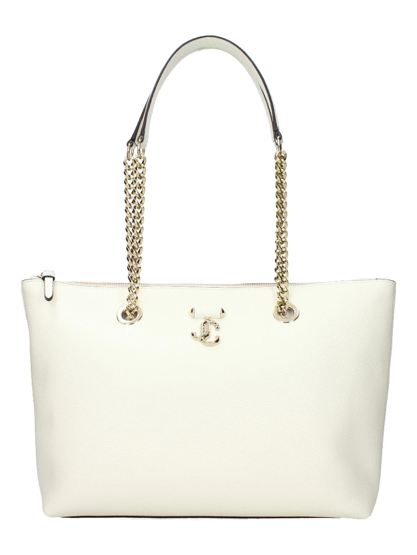 White Leather Shoulder Bag