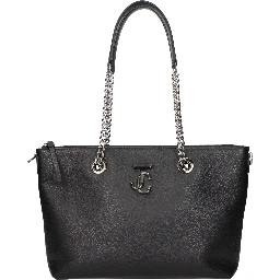 Black Leather Shoulder Bag