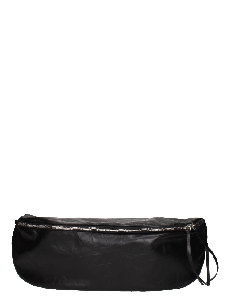 Black Leather Backpack
