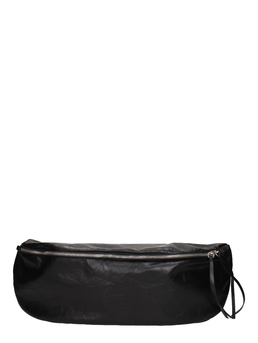 Black Leather Backpack