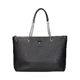 Black Leather Shoulder Bag
