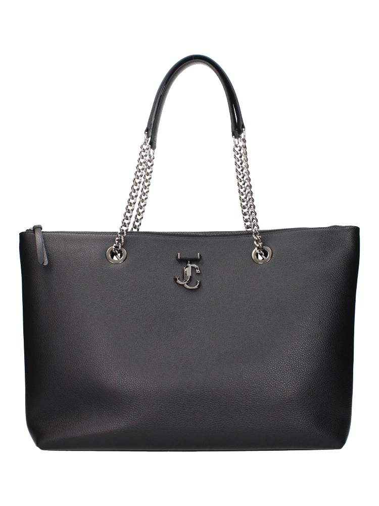 Black Leather Shoulder Bag