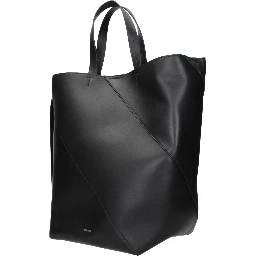 Black Leather Crossbody Bag