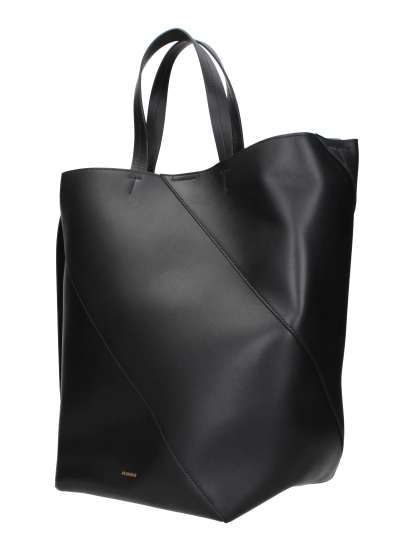 Black Leather Crossbody Bag