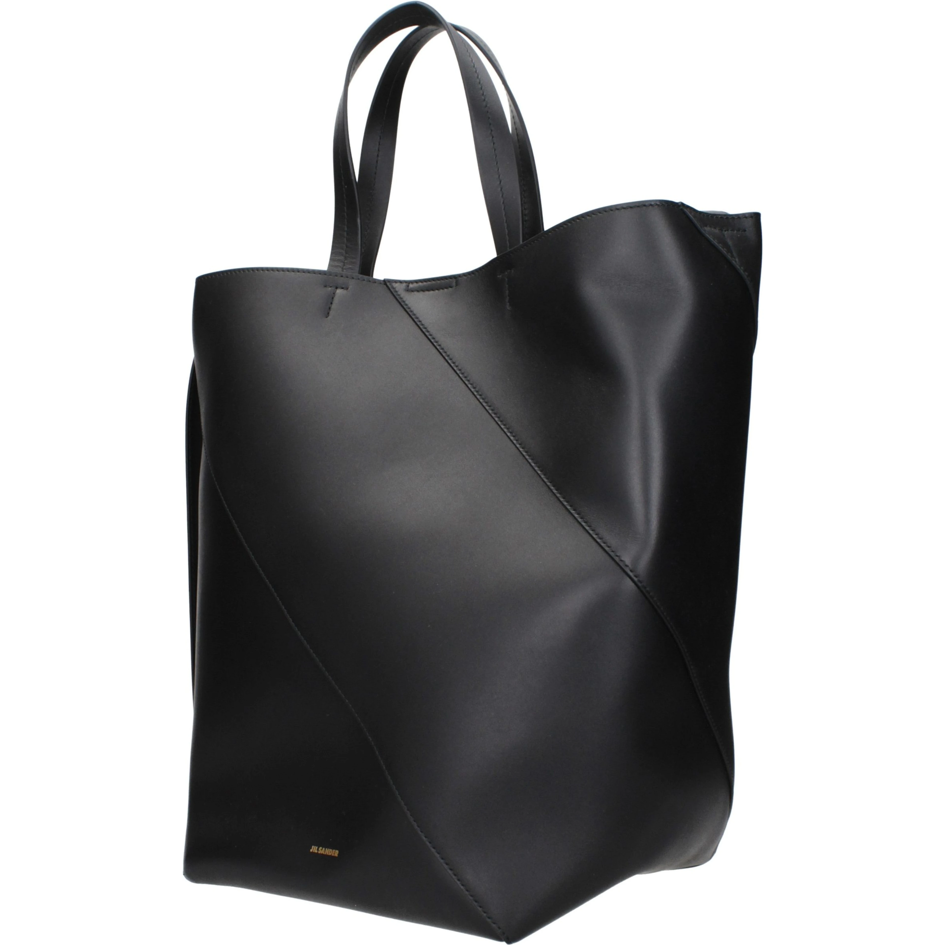 Black Leather Crossbody Bag