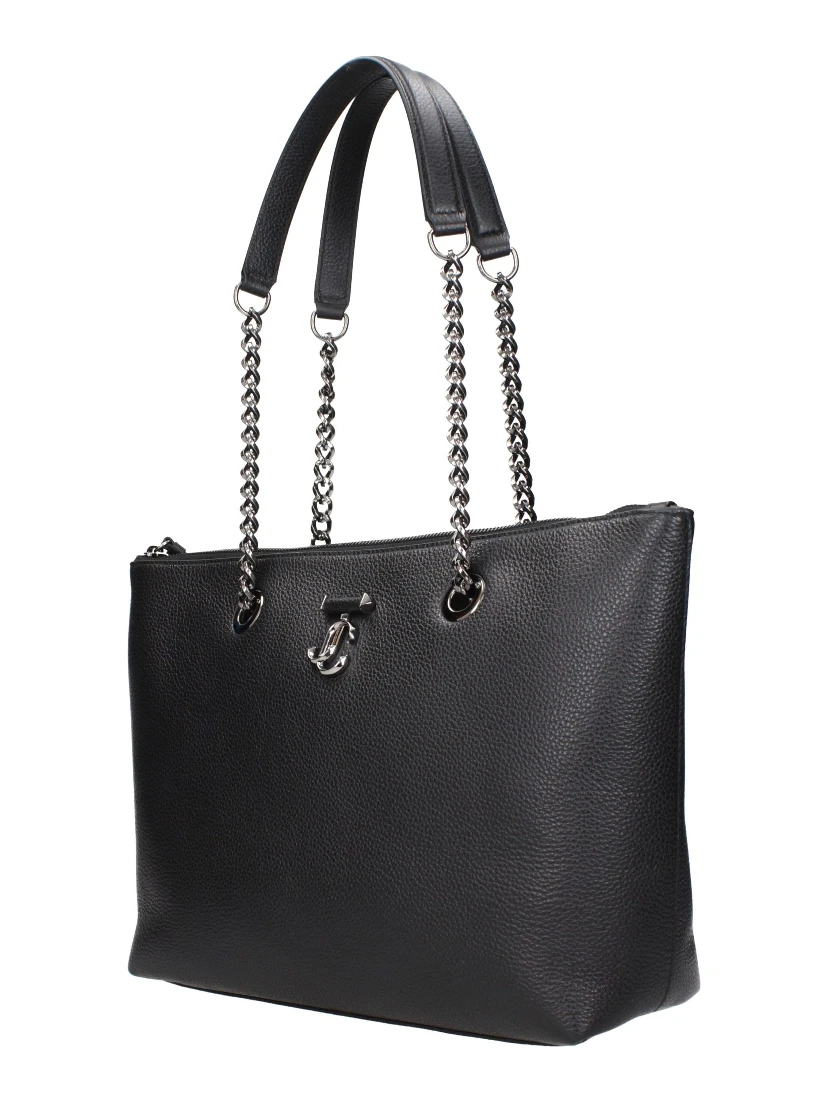 Black Leather Shoulder Bag
