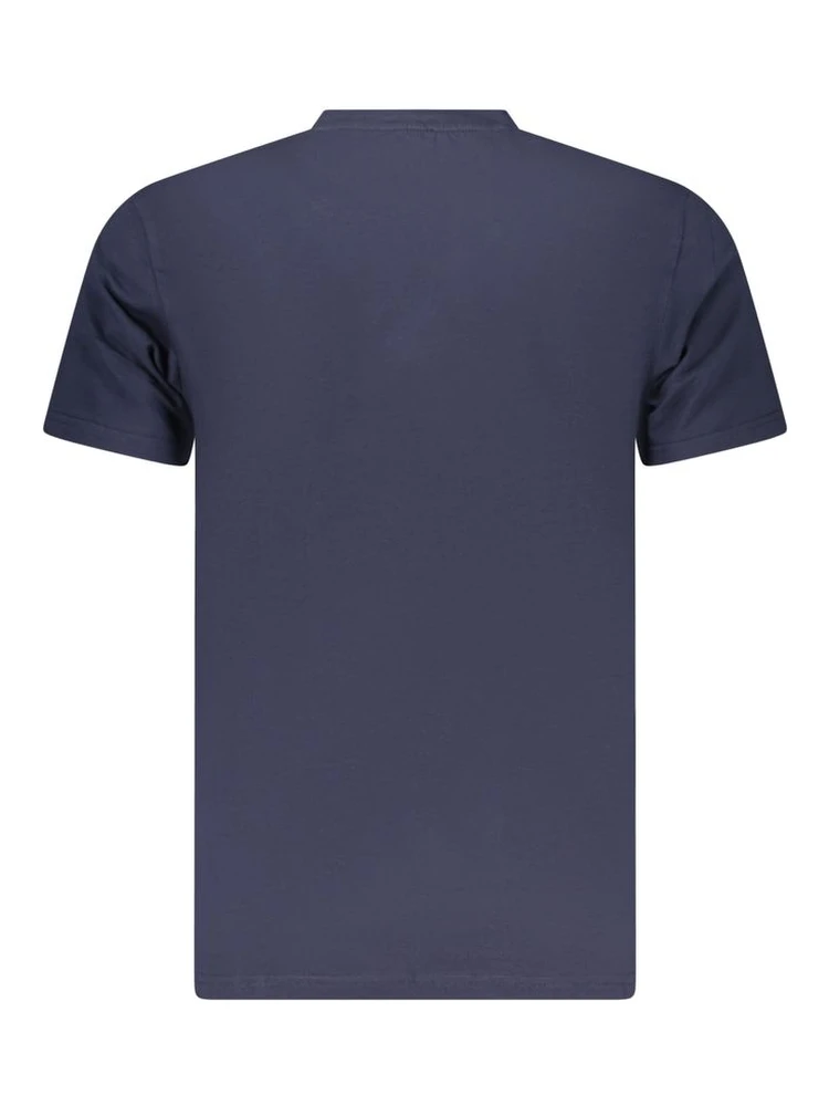Neon Blue Cotton Mens T-Shirt alternative