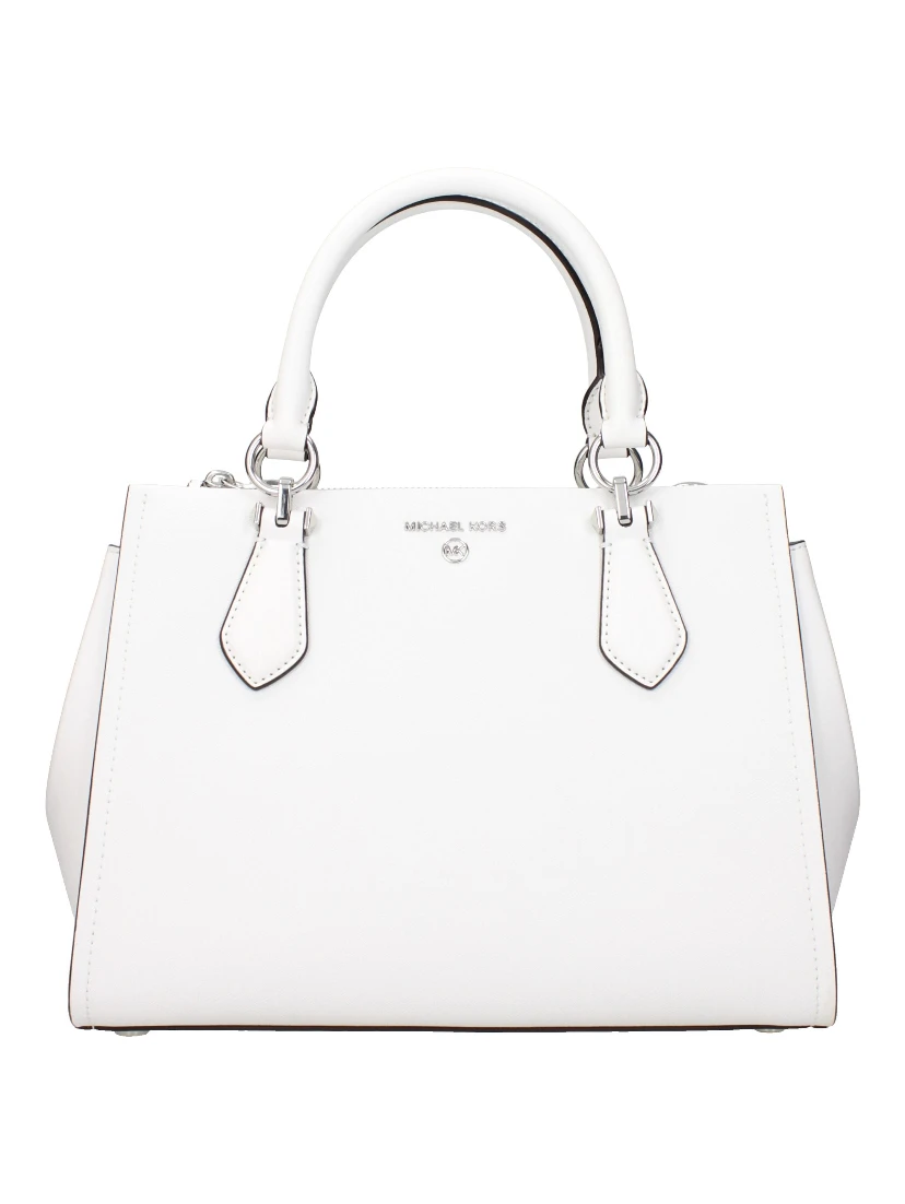 White Leather Handbag