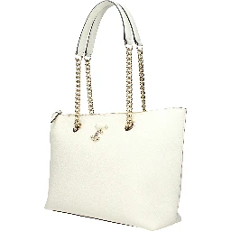 White Leather Shoulder Bag