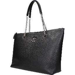 Black Leather Shoulder Bag