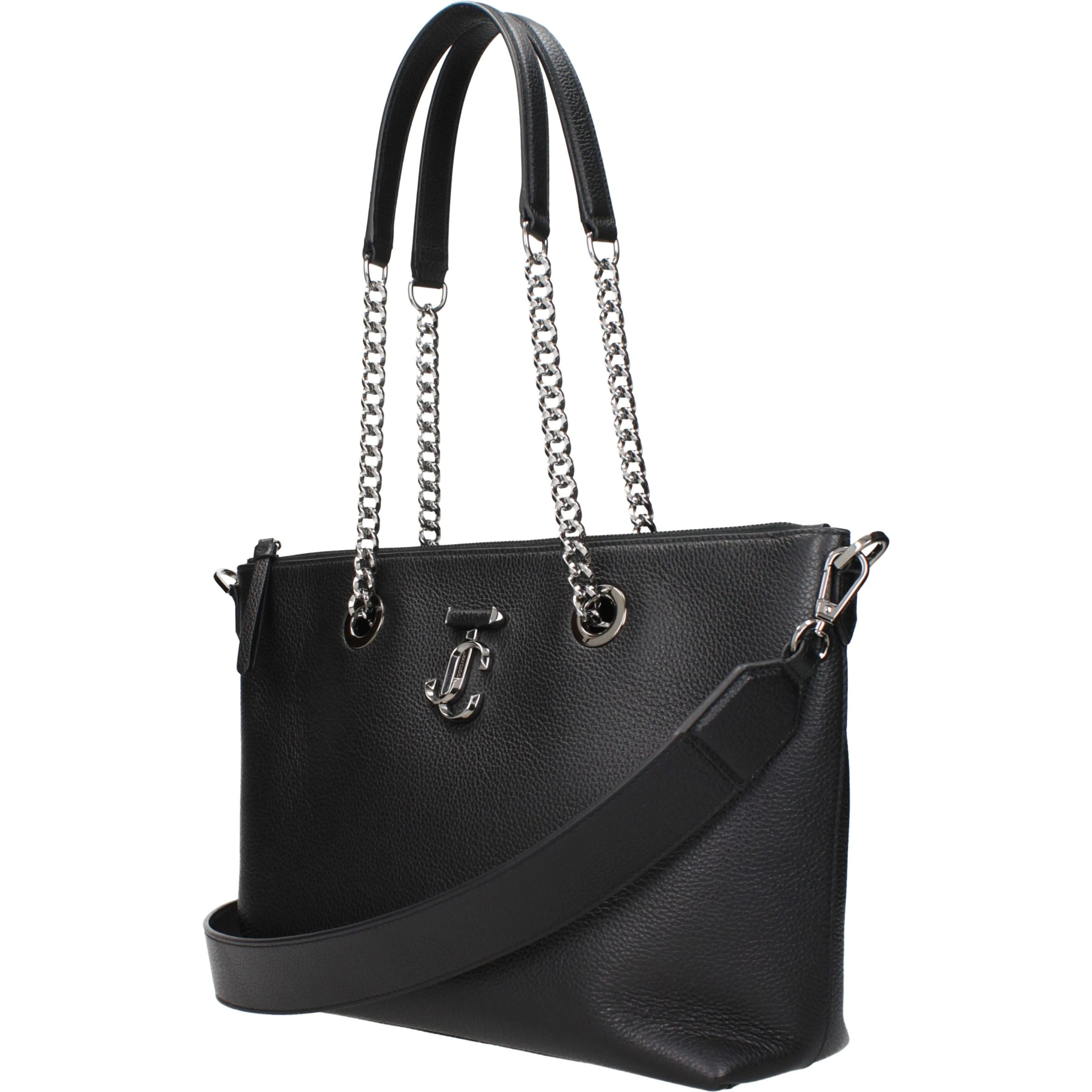 Black Leather Shoulder Bag