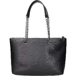 Black Leather Shoulder Bag