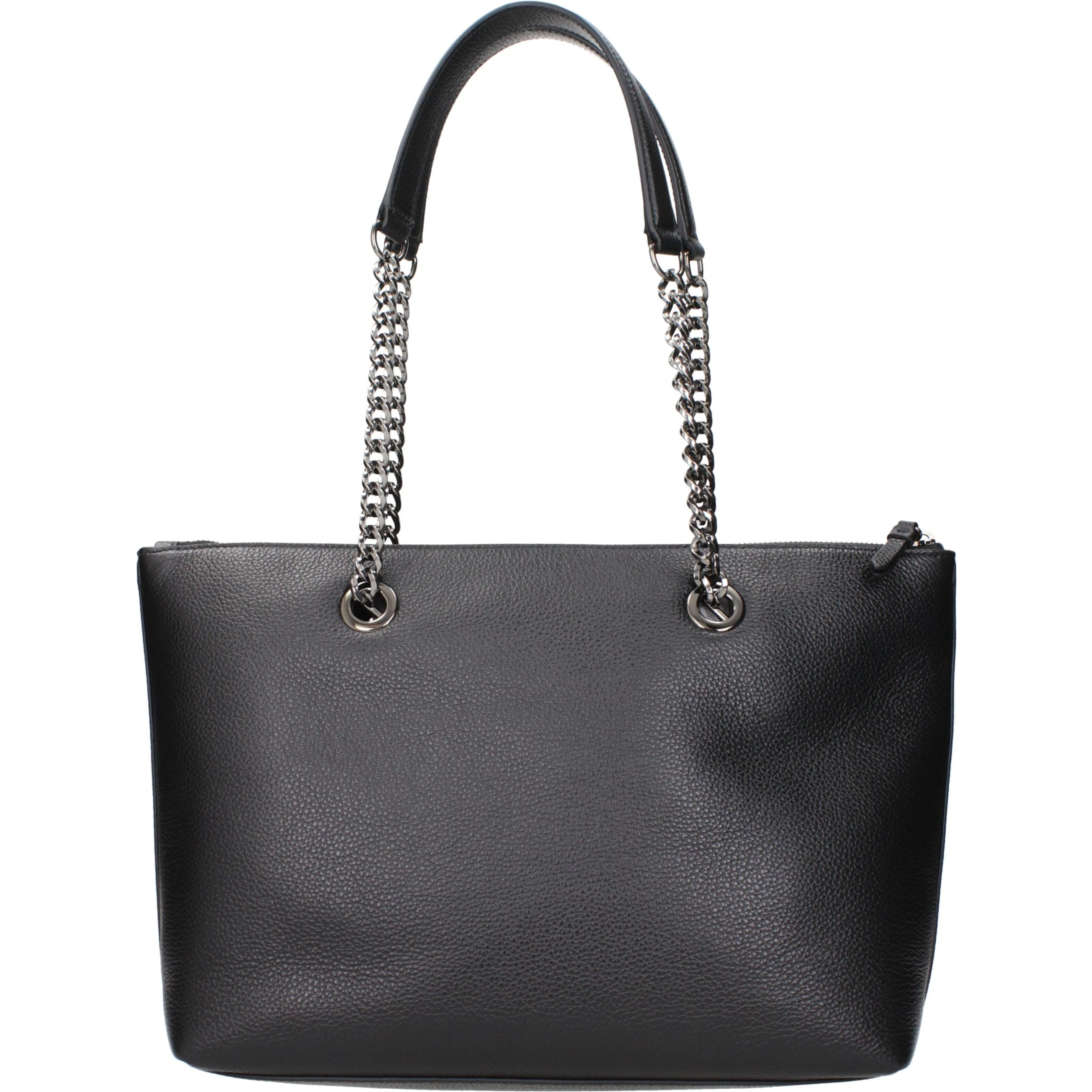 Black Leather Shoulder Bag