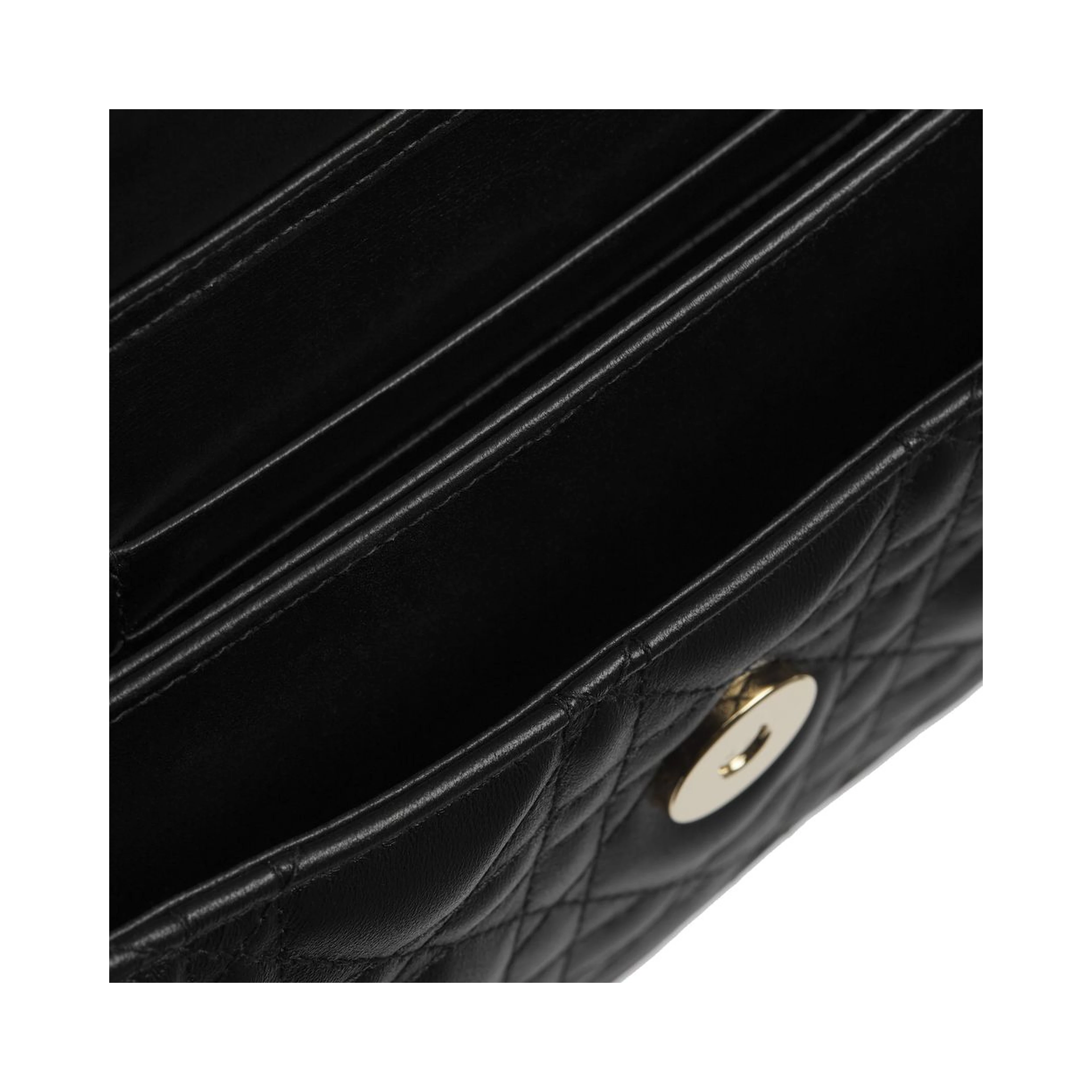 Black Leather Shoulder Bag