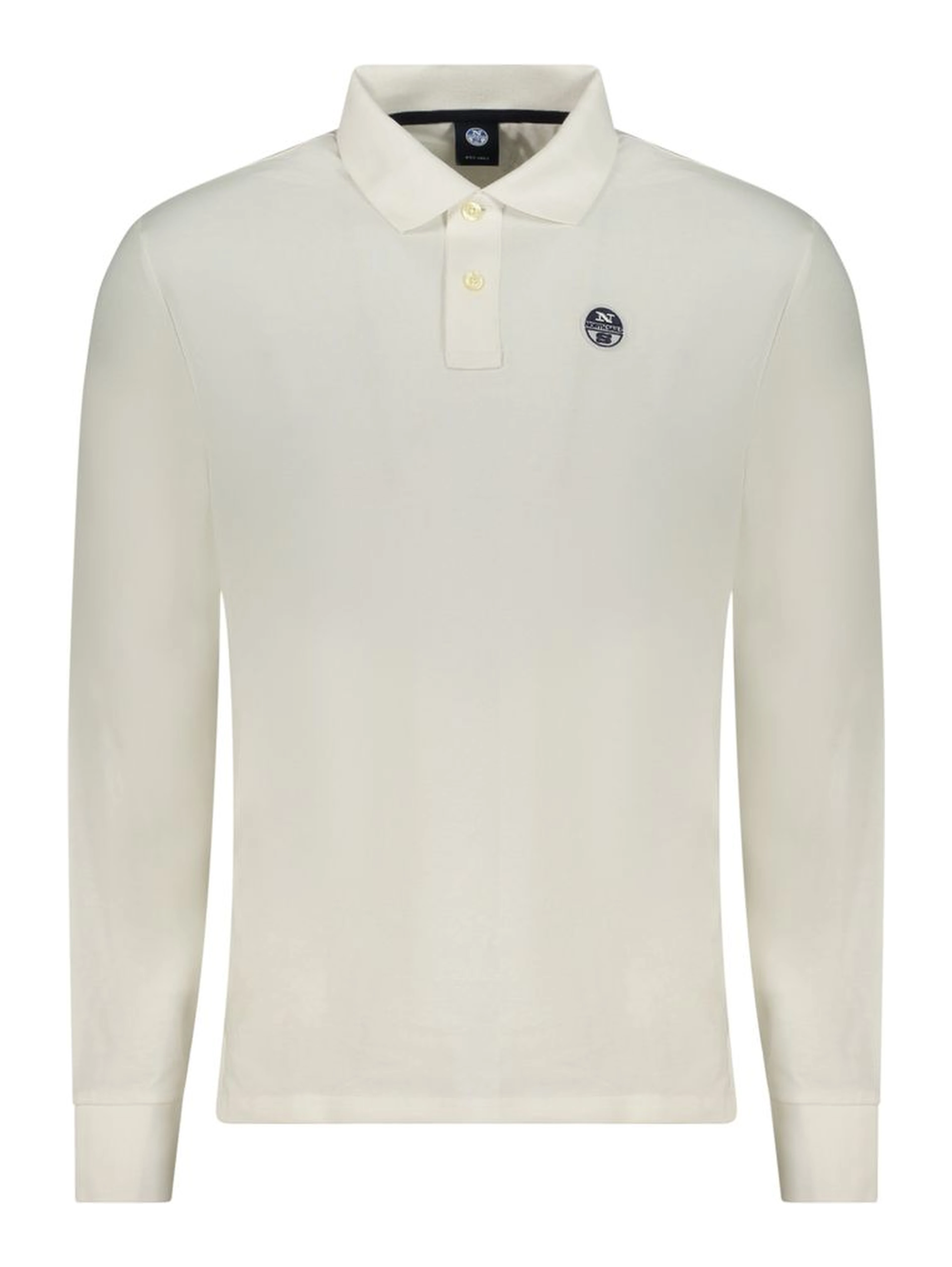 White Cotton Men's Polo Shirt