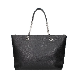 Black Leather Shoulder Bag