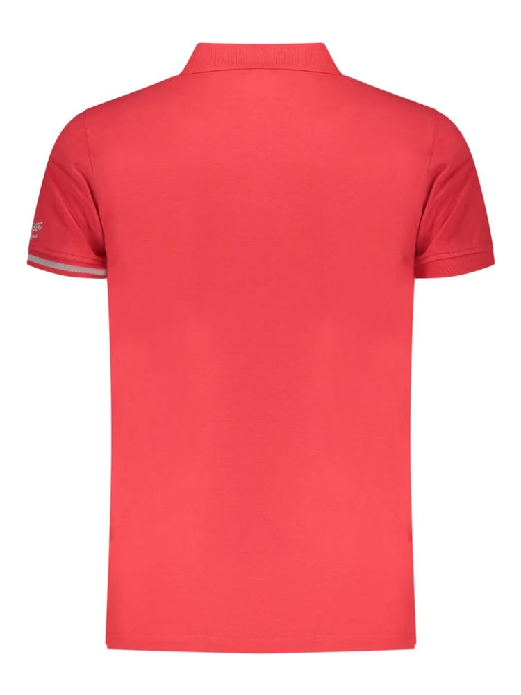 Red Cotton Mens Polo Shirt alternative