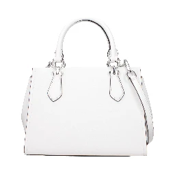 White Leather Handbag