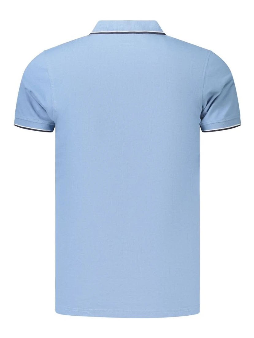 Azzurro Cotton Mens Polo