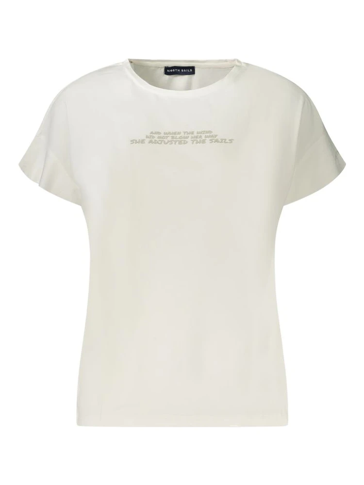 Bianco Cotton Women T-Shirt