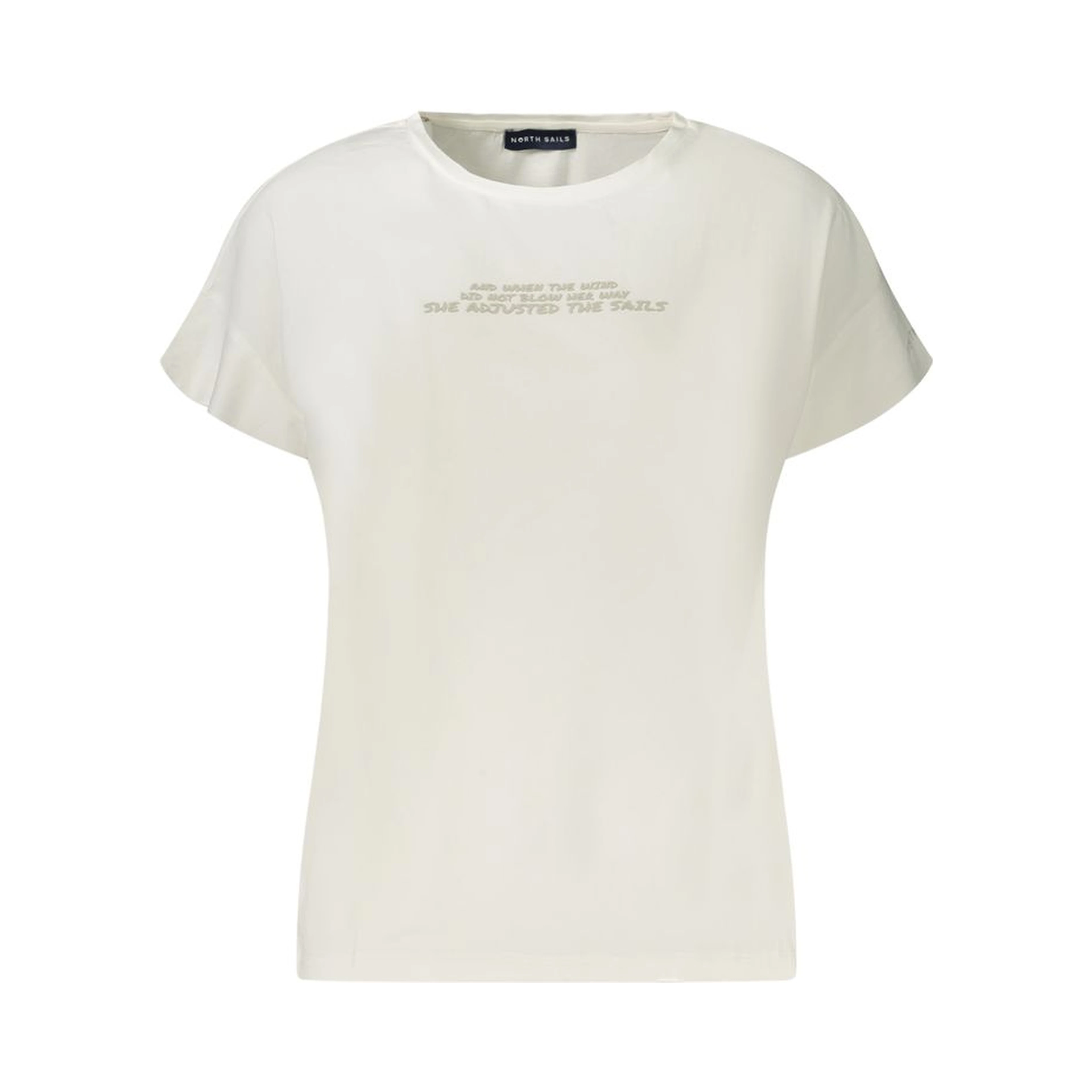 Bianco Cotton Women T-Shirt