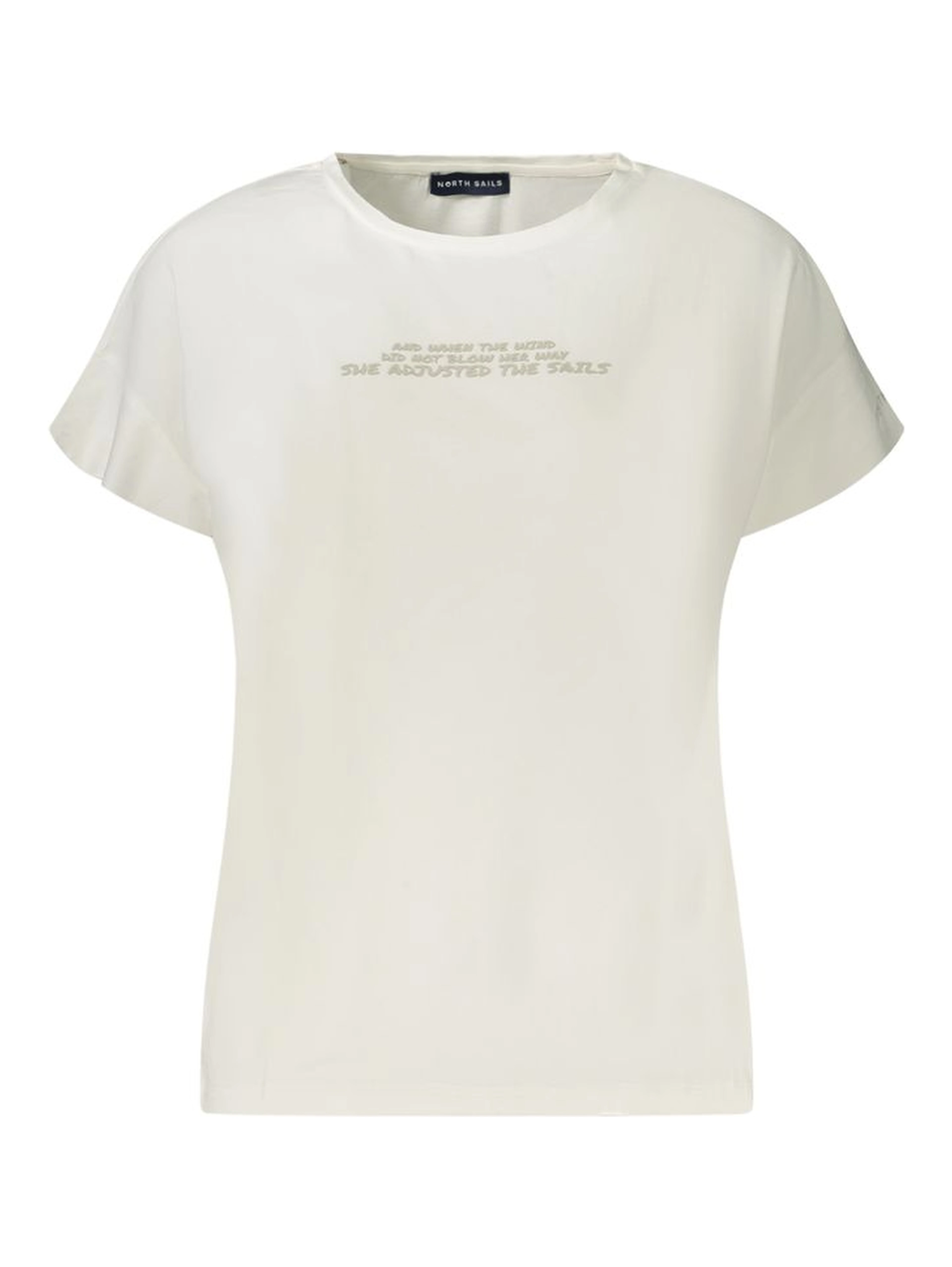 Bianco Cotton Women T-Shirt