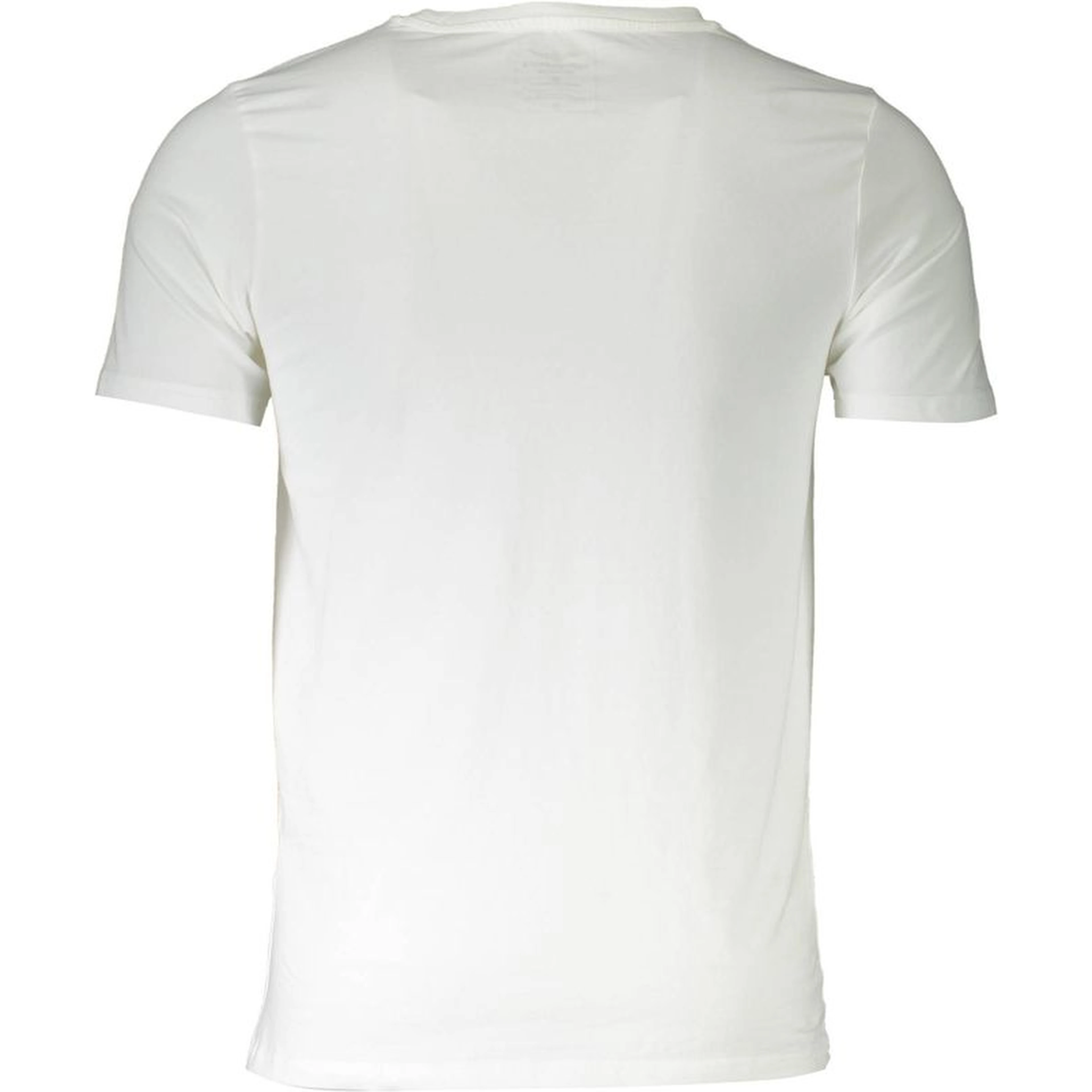 White Cotton Men's T-Shirt