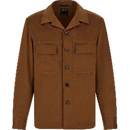 Brown Cashmere Blouse