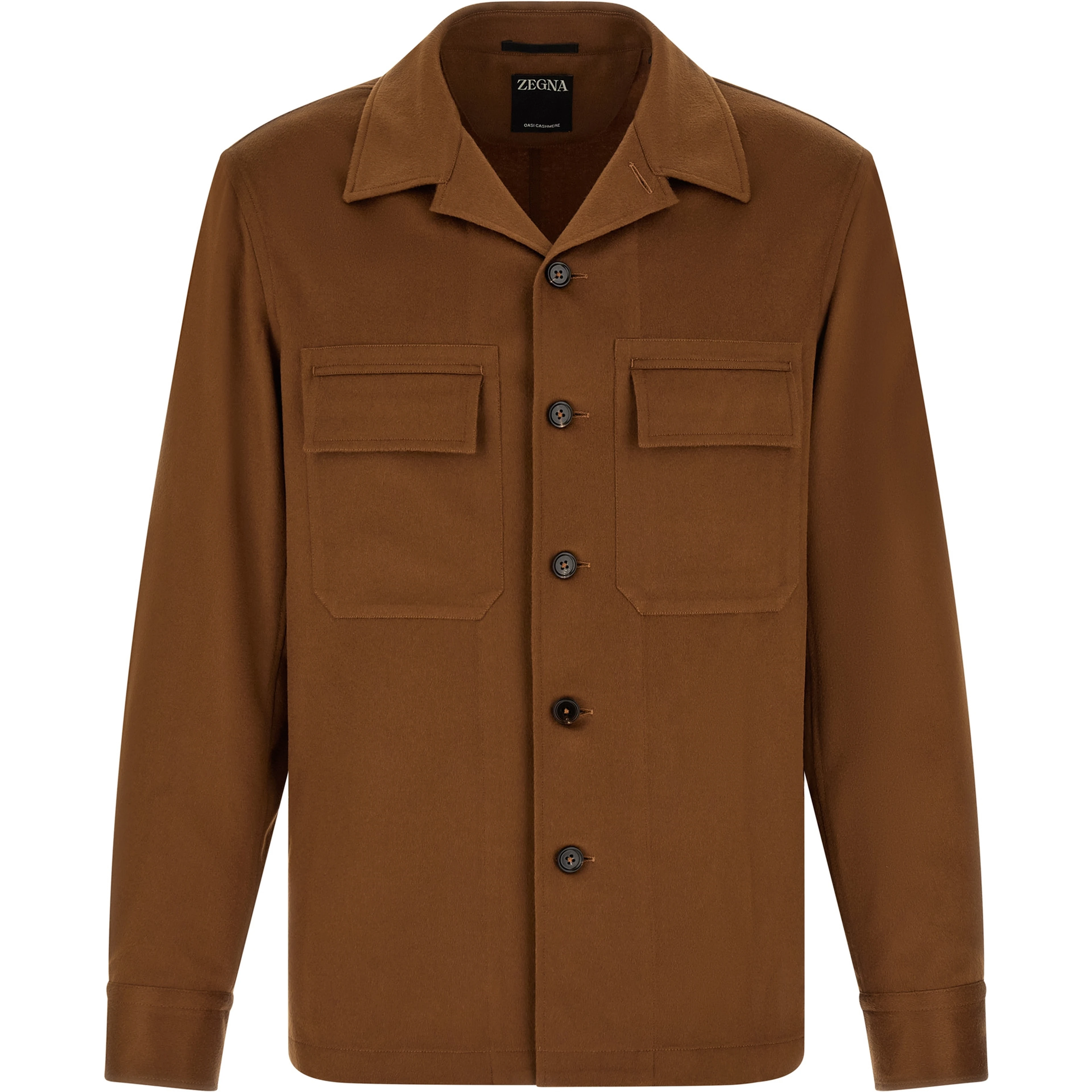 Brown Cashmere Blouse