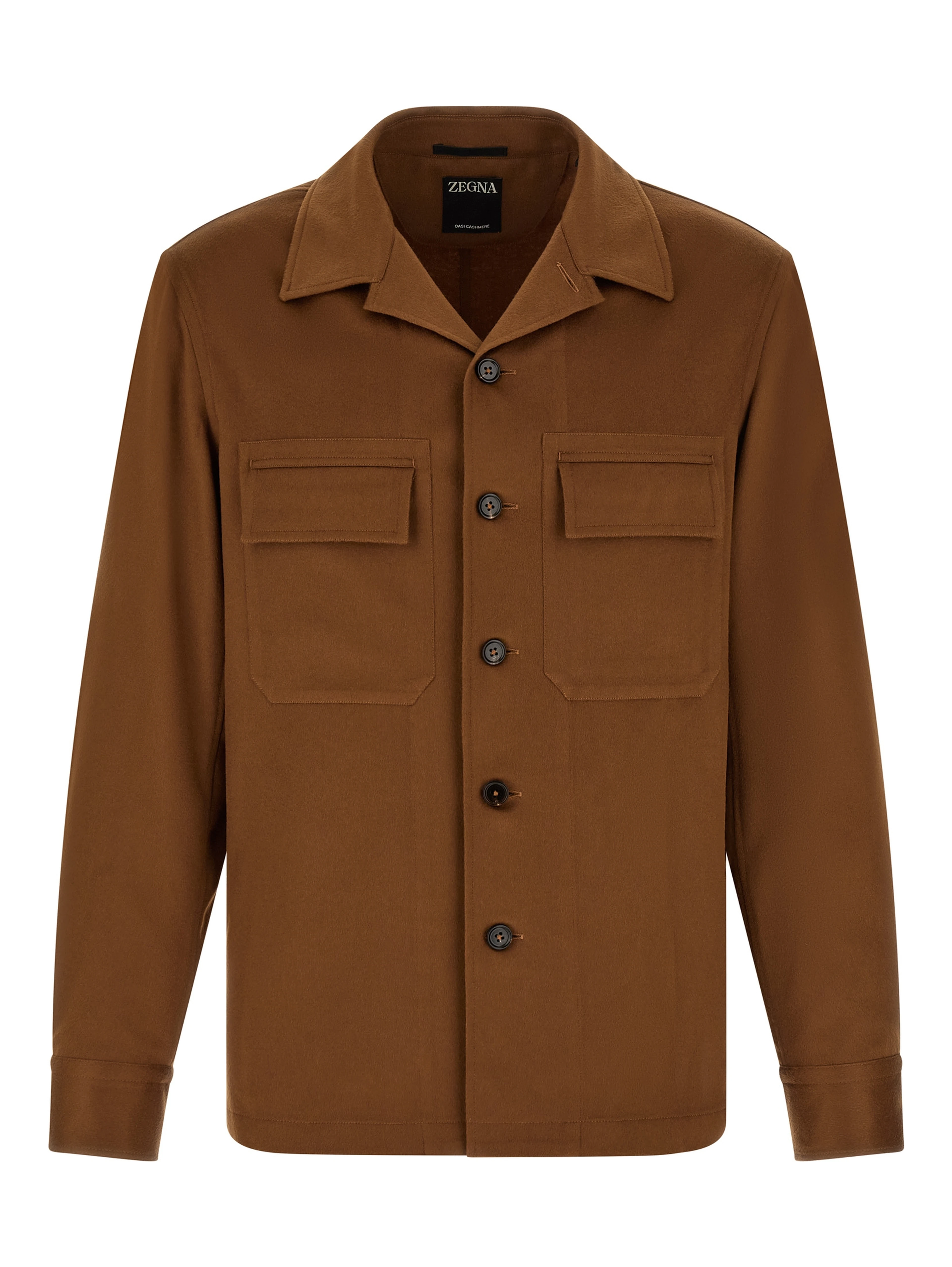Brown Cashmere Blouse