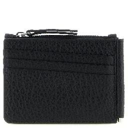 Black Calfskin Leather Wallet