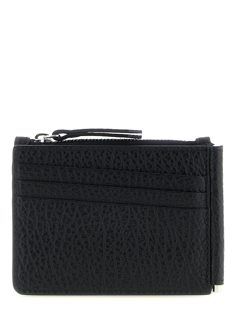 Black Calfskin Leather Wallet