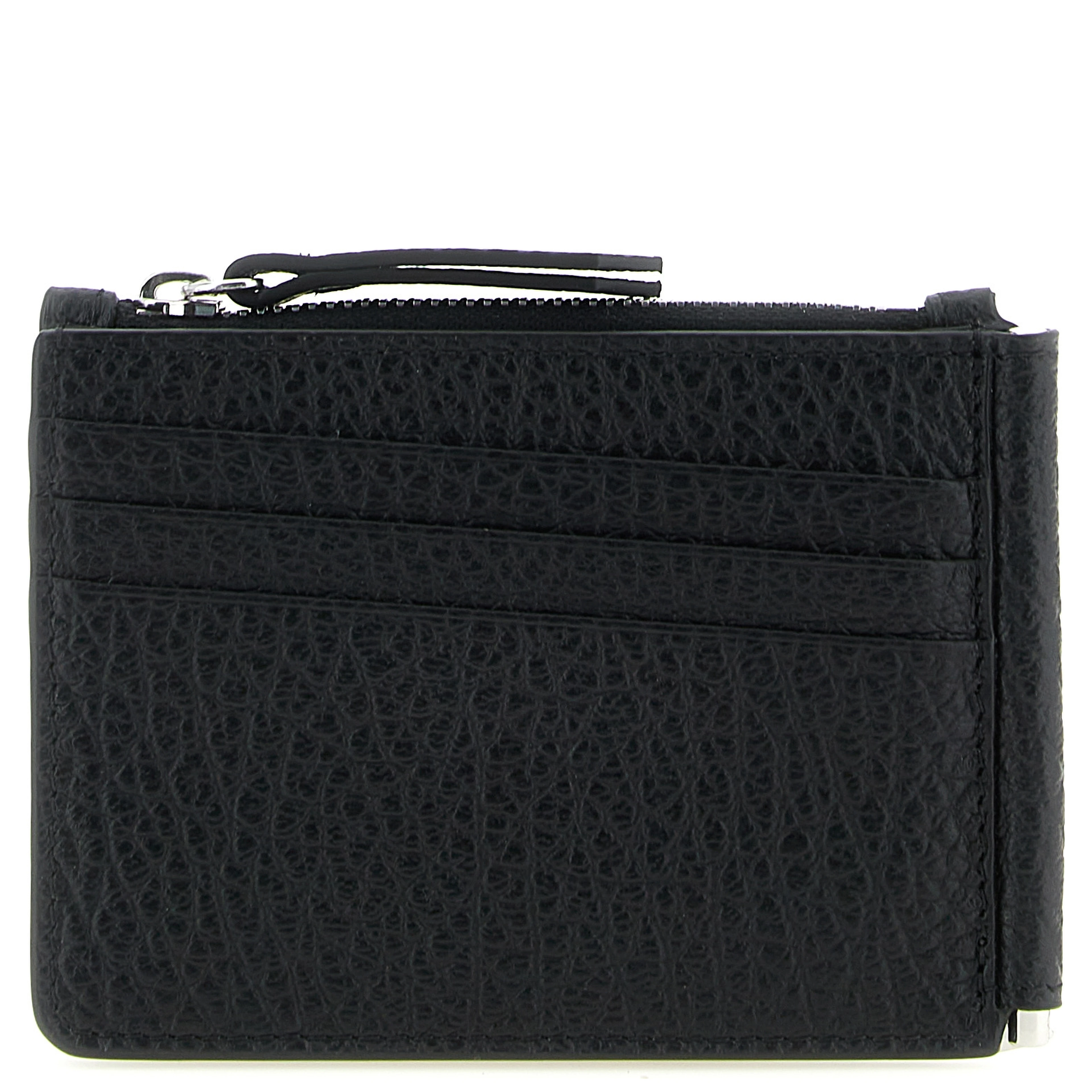 Black Calfskin Leather Wallet