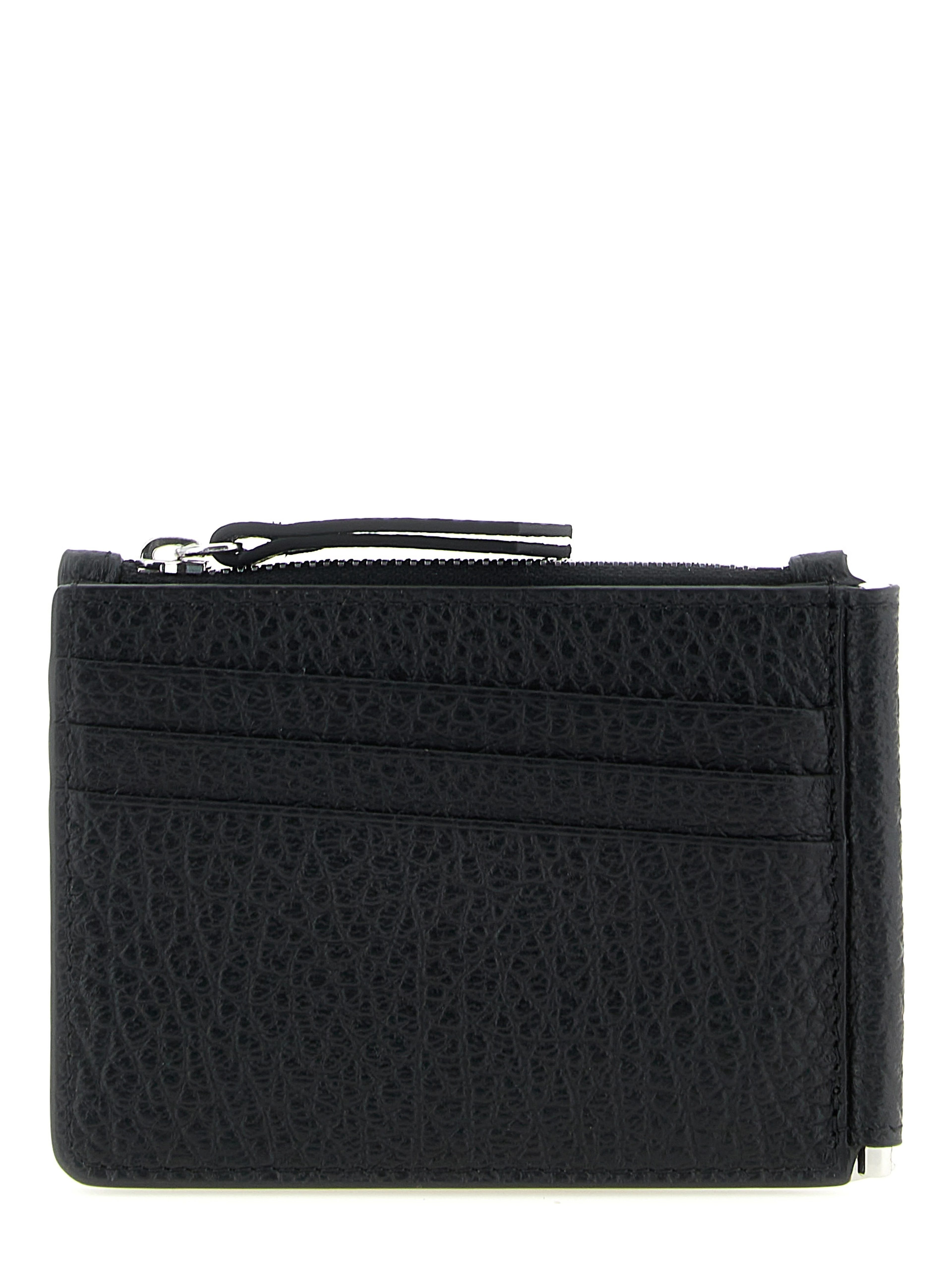 Black Calfskin Leather Wallet