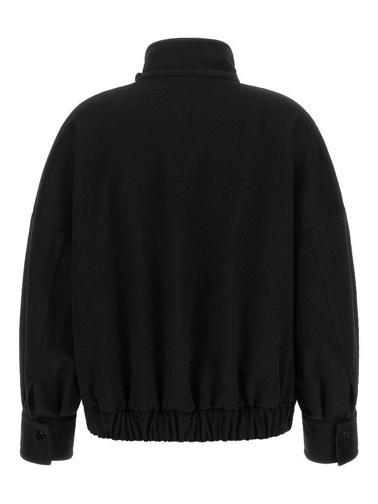 Black Wool Bomber alternative
