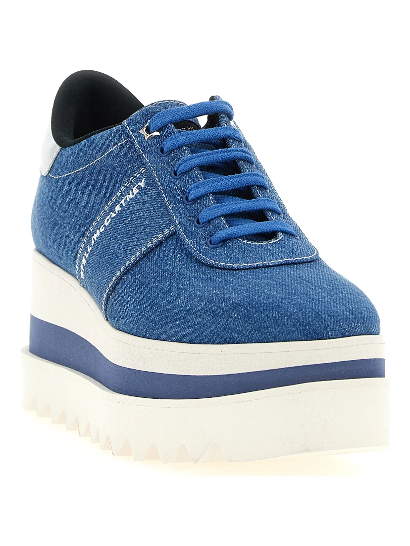 Blue EVA Wedge Sandals