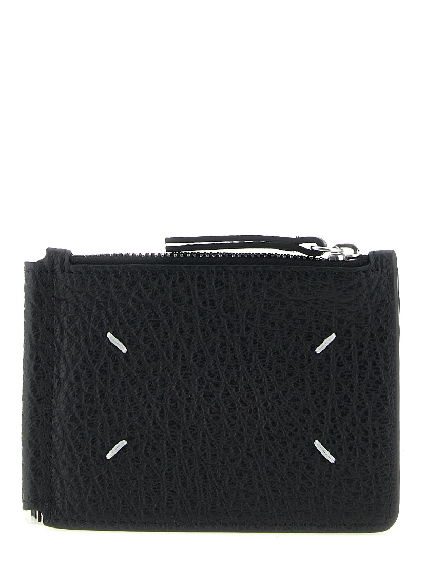 Black Calfskin Leather Wallet