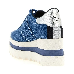 Blue EVA Wedge Sandals