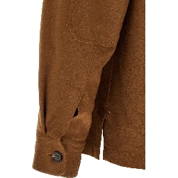 Brown Cashmere Blouse