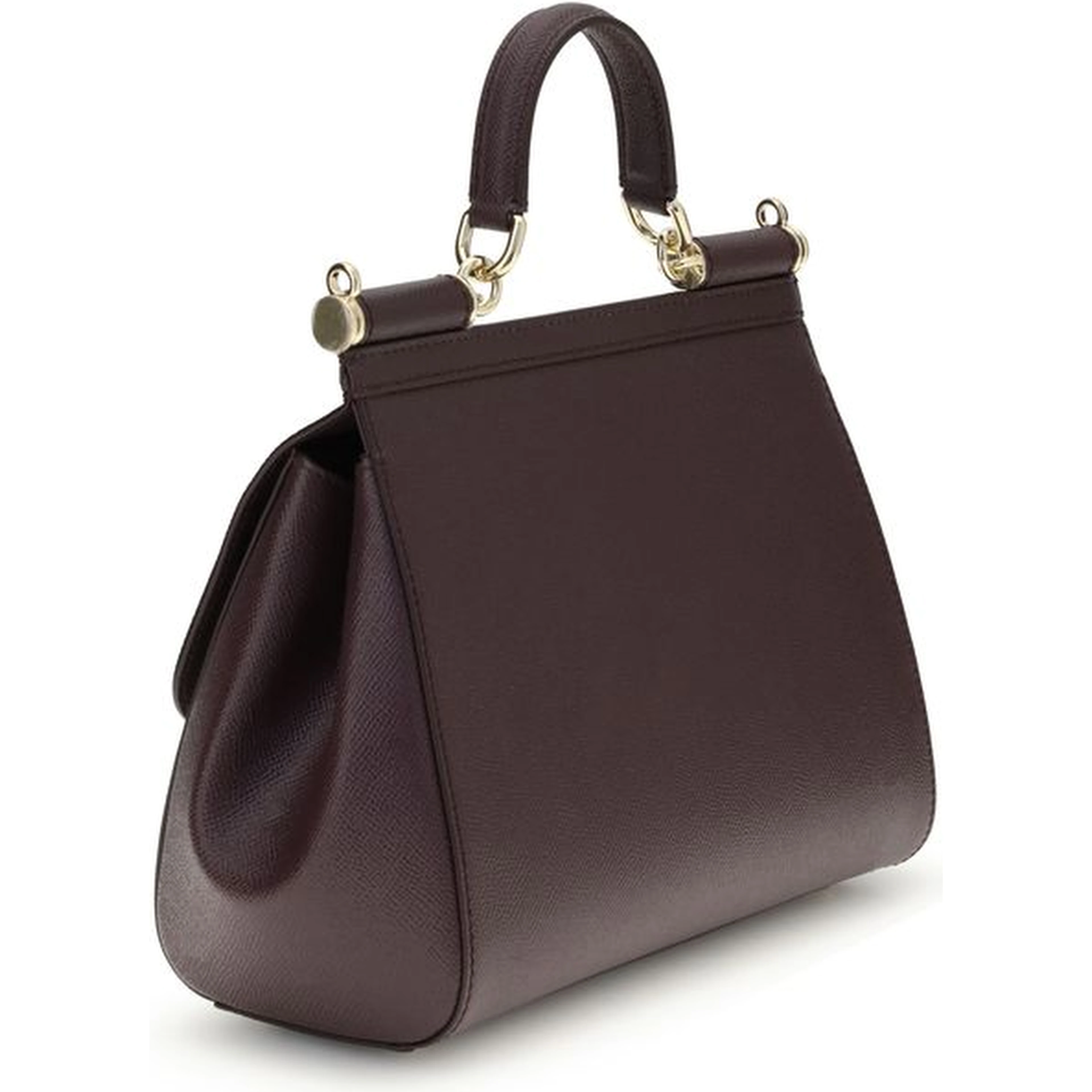 Bordeaux Calf Leather Bos Taurus Handbag